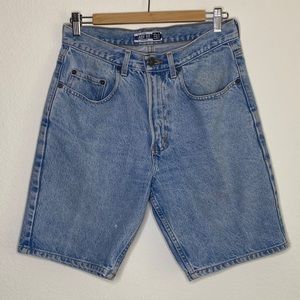 Vintage 90s Denim Shorts with 4-Pockets